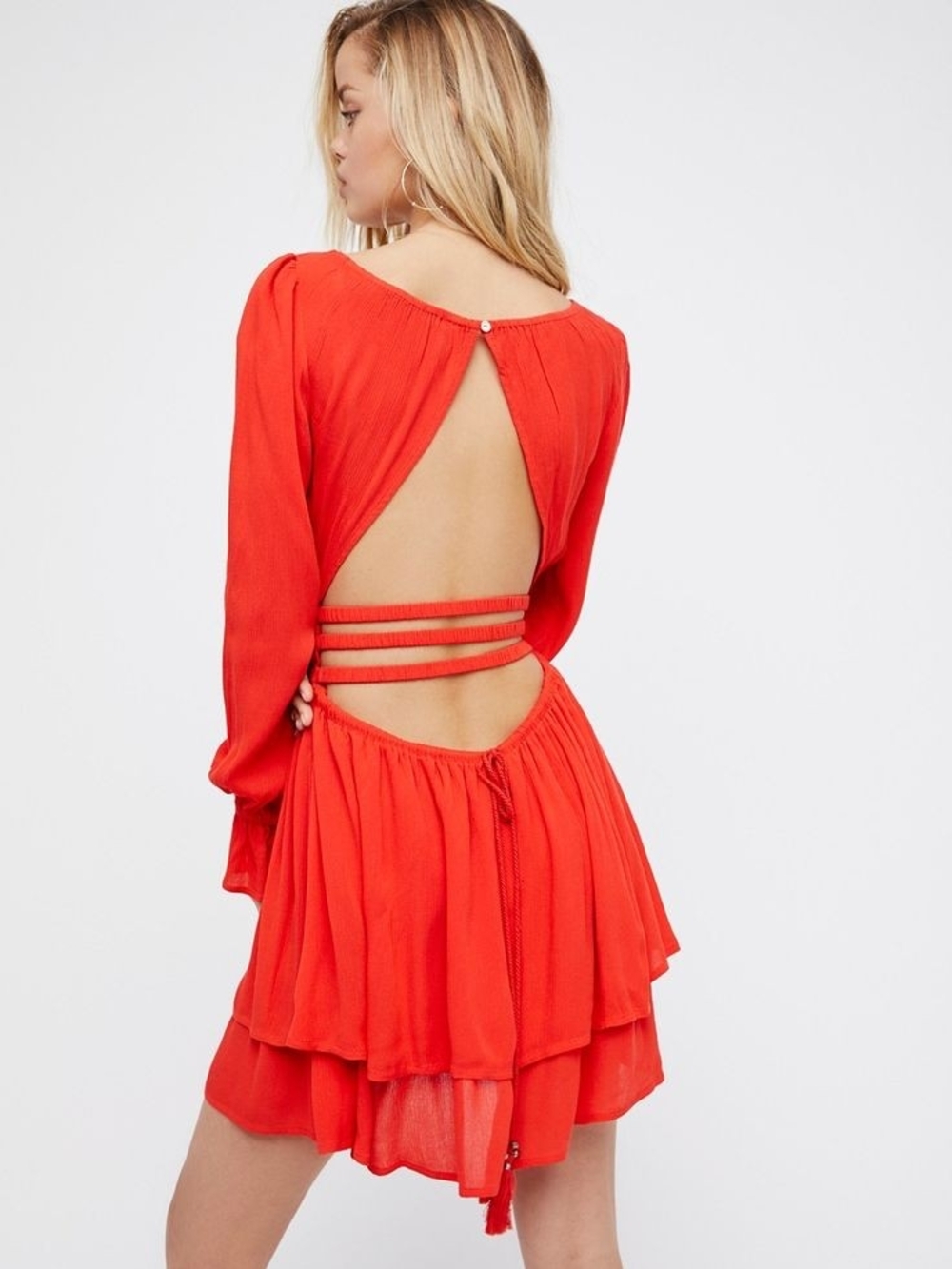 Free People Much Ado Mini Dress